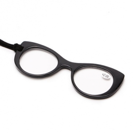 Women Hanging Light AC Hand Holding Glasses Computer Cat Eye Reading Glasses for Reading Glasses