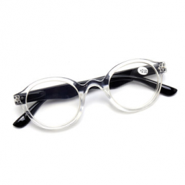 Women Men Retro Reading Glasses Fashion Wear-resistant Computer Circular Presbyopic Glasses for Reading Glasses