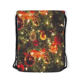 Christmas Backpack Drawstring Shoulder Bag For Women for Backpack